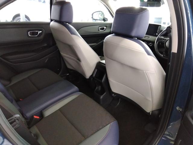 ヴェゼル e:HEV X・HuNTパッケージ ワンオーナー 衝突軽減 レーンキープ VSA クルコン ハーフレザーシート 純正ナビ フルセグ ブルートゥース DVD再生 Bカメラ ETC 純正ドラレコ(前後)冬タイヤ付き(39枚目)