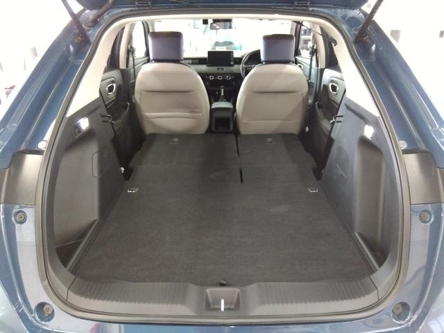 ヴェゼル e:HEV X・HuNTパッケージ ワンオーナー 衝突軽減 レーンキープ VSA クルコン ハーフレザーシート 純正ナビ フルセグ ブルートゥース DVD再生 Bカメラ ETC 純正ドラレコ(前後)冬タイヤ付き(48枚目)