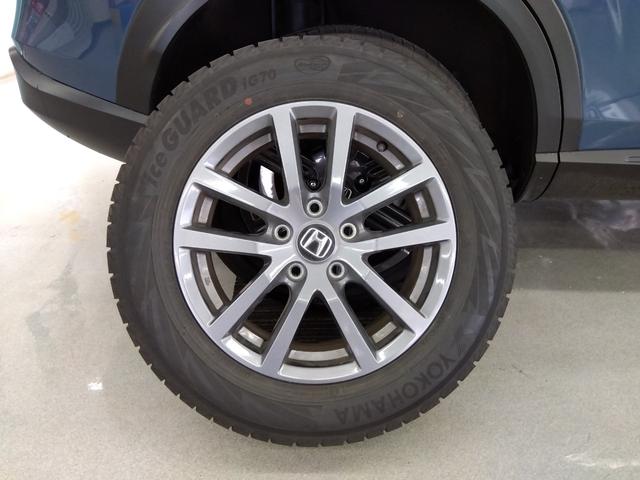 ヴェゼル e:HEV X・HuNTパッケージ ワンオーナー 衝突軽減 レーンキープ VSA クルコン ハーフレザーシート 純正ナビ フルセグ ブルートゥース DVD再生 Bカメラ ETC 純正ドラレコ(前後)冬タイヤ付き(57枚目)