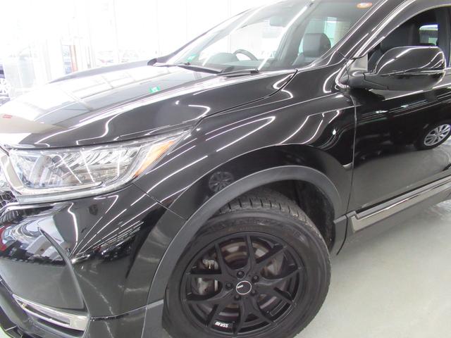 ＣＲ－Ｖハイブリッド ｅ：ＨＥＶ　ＥＸ・ブラックエディション　４ＷＤ　純正メモリーナビ　Ｒカメラ　ＥＴＣ　ＬＥＤライト　純正エンスタ　衝突軽減装置　横滑り防止装備　本革シート　スマートキ（20枚目）