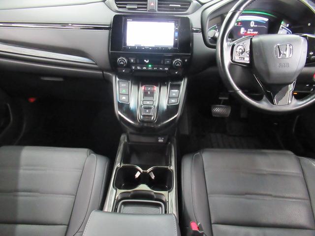 ＣＲ－Ｖハイブリッド ｅ：ＨＥＶ　ＥＸ・ブラックエディション　４ＷＤ　純正メモリーナビ　Ｒカメラ　ＥＴＣ　ＬＥＤライト　純正エンスタ　衝突軽減装置　横滑り防止装備　本革シート　スマートキ（23枚目）