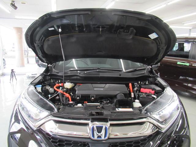 ＣＲ－Ｖハイブリッド ｅ：ＨＥＶ　ＥＸ・ブラックエディション　４ＷＤ　純正メモリーナビ　Ｒカメラ　ＥＴＣ　ＬＥＤライト　純正エンスタ　衝突軽減装置　横滑り防止装備　本革シート　スマートキ（60枚目）