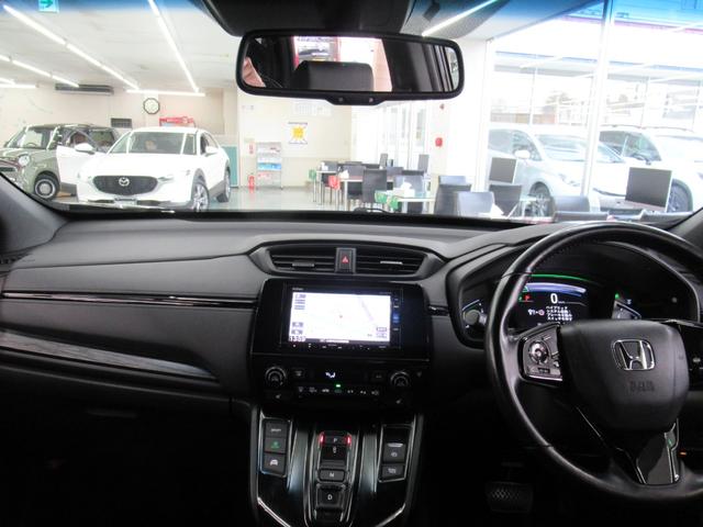 ＣＲ－Ｖハイブリッド ｅ：ＨＥＶ　ＥＸ・ブラックエディション　４ＷＤ　純正メモリーナビ　Ｒカメラ　ＥＴＣ　ＬＥＤライト　純正エンスタ　衝突軽減装置　横滑り防止装備　本革シート　スマートキ（62枚目）
