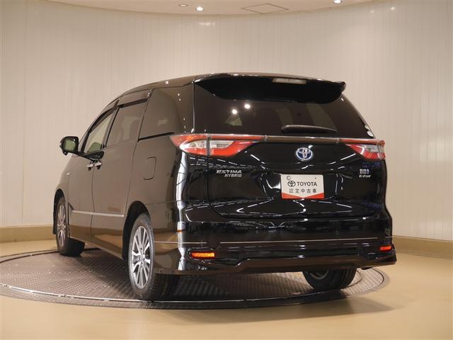 エスティマハイブリッド アエラス　サイドエアバック　Ｂモニター　３列　ナビＴＶ　イモビライザー　メモリナビ　リアオートエアコン　フルセグ地デジ　運転席パワーシート　オートエアコン　クルコン　パワーウィンドウ　パワステ　ＡＢＳ　ＥＴＣ（3枚目）