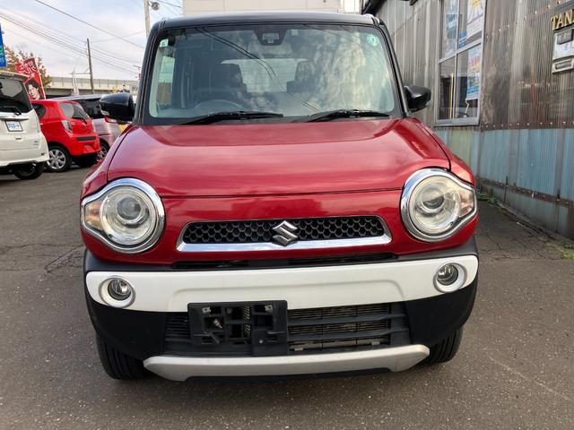 ハスラー Ｘターボ　４ＷＤ　社外ナビ　レーダーブレーキサポート　ルーフレール　ナビ　コアサポート交換済み　ＥＴＣ（3枚目）