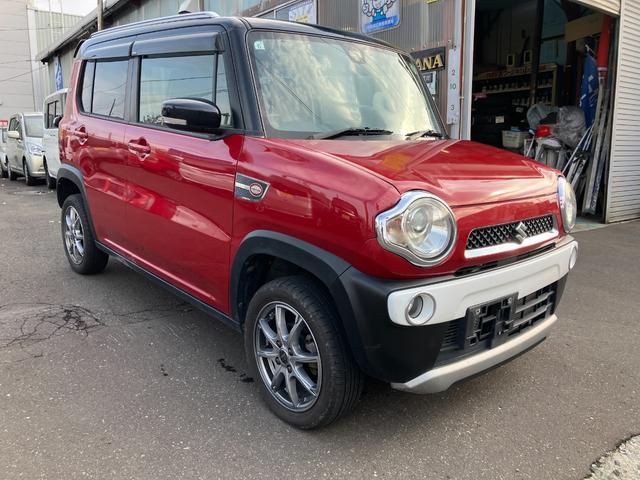 ハスラー Ｘターボ　４ＷＤ　社外ナビ　レーダーブレーキサポート　ルーフレール　ナビ　コアサポート交換済み　ＥＴＣ（5枚目）