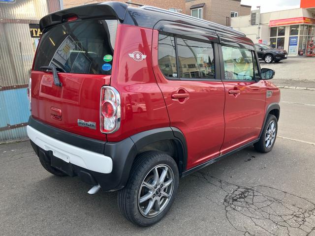 ハスラー Ｘターボ　４ＷＤ　社外ナビ　レーダーブレーキサポート　ルーフレール　ナビ　コアサポート交換済み　ＥＴＣ（7枚目）