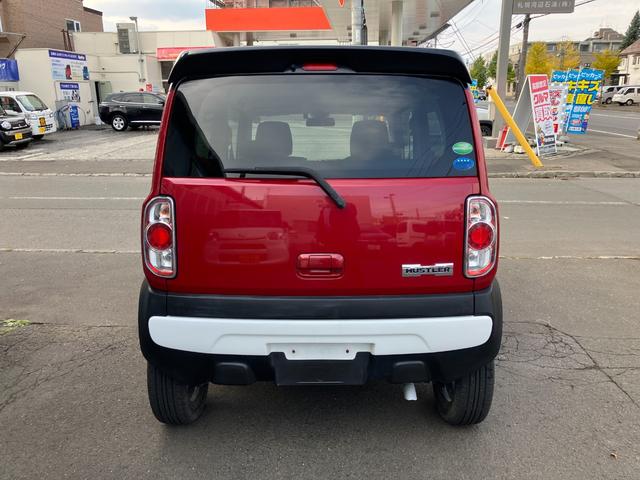 ハスラー Ｘターボ　４ＷＤ　社外ナビ　レーダーブレーキサポート　ルーフレール　ナビ　コアサポート交換済み　ＥＴＣ（8枚目）