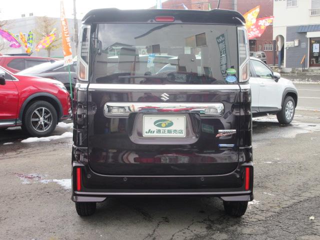 スペーシアカスタム ハイブリッドXS 4WD ナビTV DVD/BT ETC 前後ドラレコ エンスタ 両側オートスライド ハーフレザーS LEDライト&フォグ ACCライナー DブレーキS サイドエアバック 革巻ステア・SW Pテーブル(7枚目)