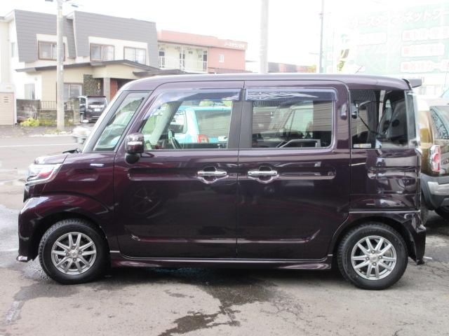 スペーシアカスタム ハイブリッドXS 4WD ナビTV DVD/BT ETC 前後ドラレコ エンスタ 両側オートスライド ハーフレザーS LEDライト&フォグ ACCライナー DブレーキS サイドエアバック 革巻ステア・SW Pテーブル(10枚目)