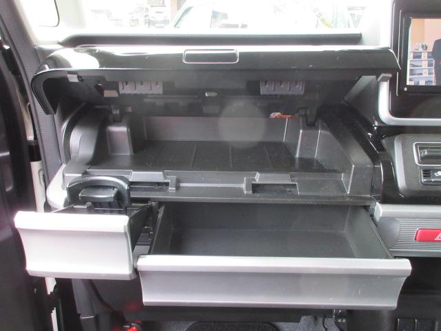 スペーシアカスタム ハイブリッドXS 4WD ナビTV DVD/BT ETC 前後ドラレコ エンスタ 両側オートスライド ハーフレザーS LEDライト&フォグ ACCライナー DブレーキS サイドエアバック 革巻ステア・SW Pテーブル(21枚目)