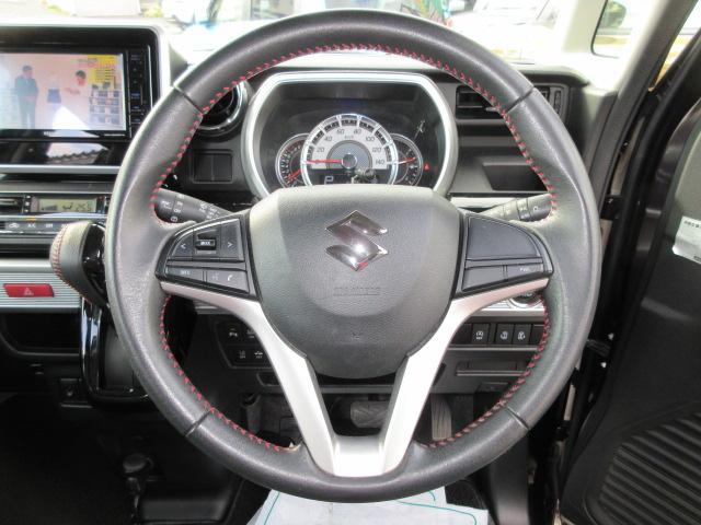 スペーシアカスタム ハイブリッドXS 4WD ナビTV DVD/BT ETC 前後ドラレコ エンスタ 両側オートスライド ハーフレザーS LEDライト&フォグ ACCライナー DブレーキS サイドエアバック 革巻ステア・SW Pテーブル(25枚目)