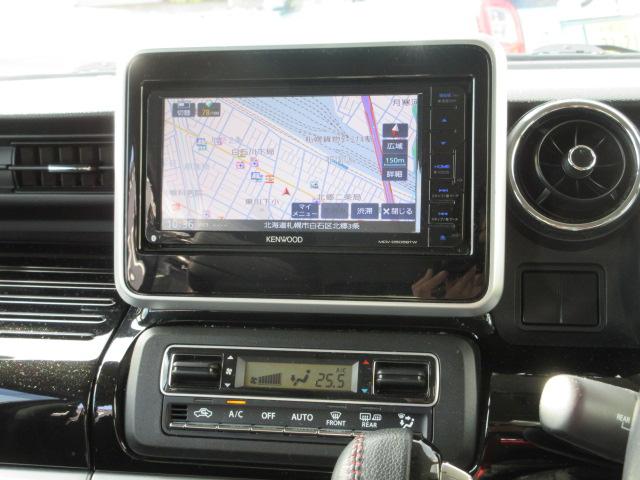 スペーシアカスタム ハイブリッドXS 4WD ナビTV DVD/BT ETC 前後ドラレコ エンスタ 両側オートスライド ハーフレザーS LEDライト&フォグ ACCライナー DブレーキS サイドエアバック 革巻ステア・SW Pテーブル(28枚目)