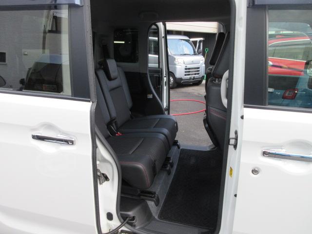 スペーシアカスタム ハイブリッドXSターボ 4WD 2トンルーフ ナビTV DVD/BT/ETC 360カメラ 前後ドラレコ エンスタ ハーフレザーS LEDライト&フォグ ACCライナー SセーフティS Aクルコン HUD 両側Aスライド(17枚目)