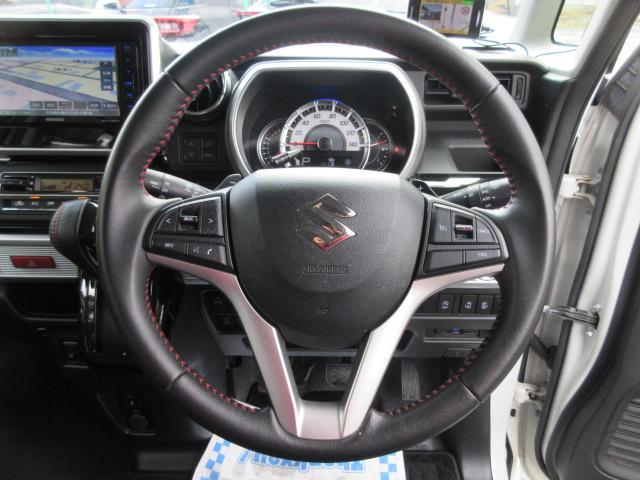 スペーシアカスタム ハイブリッドXSターボ 4WD 2トンルーフ ナビTV DVD/BT/ETC 360カメラ 前後ドラレコ エンスタ ハーフレザーS LEDライト&フォグ ACCライナー SセーフティS Aクルコン HUD 両側Aスライド(24枚目)