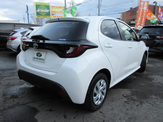 ヤリス X TセーフティS ナビ USB/BT Bカメラ ETC PCS Aクルコン LTA Cソナー PKSB RSA ステアSW A電格ミラー Pスタート カーテン・Sエアバック チルトハンドル Sリフター(6枚目)