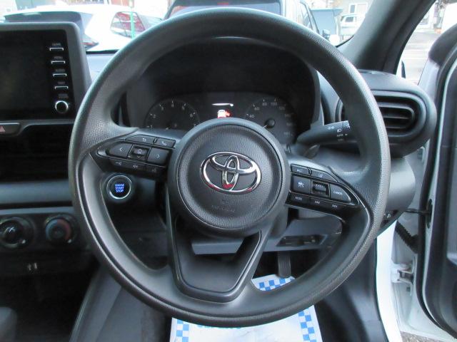 ヤリス X TセーフティS ナビ USB/BT Bカメラ ETC PCS Aクルコン LTA Cソナー PKSB RSA ステアSW A電格ミラー Pスタート カーテン・Sエアバック チルトハンドル Sリフター(22枚目)