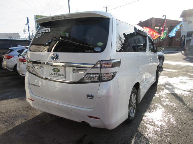 ヴェルファイアハイブリッド ZR 4WD HDDナビ TV BT Bカメラ 前後ドラレコ エンスタ ETC 両側オートスライド Pバックドア LEDフォグ AFS 革巻きステア・SW クルコン ナノイー オート電格ミラー パワーシート(6枚目)