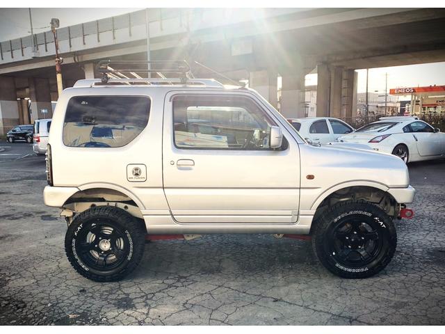 ジムニー FISフリースタイルワールドカップリミテッド 本州仕入 リフトアップ 社外マフラー ルーフキャリア付き(5枚目)