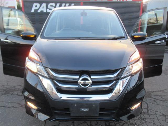 セレナ ハイウェイスター　ＬＯＸＡＲＮＹブラックポリッシュＳ１７ＡＷ　２９’モデル　ＨＤＤナビワイドフルセグＴＶバックカメラＨ／Ｖ　逸脱防止装置　追突防止装置　同一車線ドライブアシスト技術プロパイロット標準装備　ＬＥＤヘッドライト　ＬＯＸＡＲＮＹブラックスポーク１７ＡＷ（72枚目）