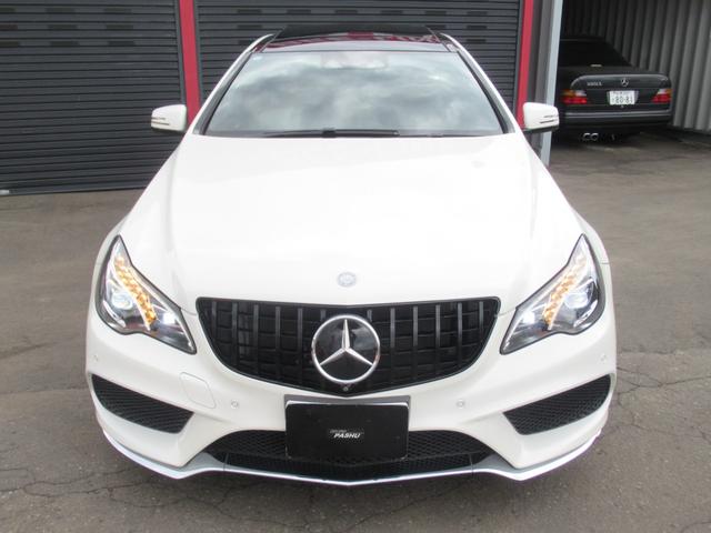 Ｅクラス Ｅ２５０クーペ　ＡＭＧスポーツＰＫ　パナメリカーナブラックＧ　ＡＭＧスポーツＰＫ　ＡＭＧフルエアロ　ムーンルーフ　パナメリカーナグリル　コマンドシステムＨＤＤナビ地デジＴＶバックモニター　パワ－シート　ＨＩＤキセノン　レッドＢ　ブラックポリッシュスポーク１９ＡＷ（3枚目）