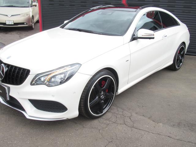 Ｅクラス Ｅ２５０クーペ　ＡＭＧスポーツＰＫ　パナメリカーナブラックＧ　ＡＭＧスポーツＰＫ　ＡＭＧフルエアロ　ムーンルーフ　パナメリカーナグリル　コマンドシステムＨＤＤナビ地デジＴＶバックモニター　パワ－シート　ＨＩＤキセノン　レッドＢ　ブラックポリッシュスポーク１９ＡＷ（4枚目）