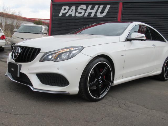 Ｅクラス Ｅ２５０クーペ　ＡＭＧスポーツＰＫ　パナメリカーナブラックＧ　ＡＭＧスポーツＰＫ　ＡＭＧフルエアロ　ムーンルーフ　パナメリカーナグリル　コマンドシステムＨＤＤナビ地デジＴＶバックモニター　パワ－シート　ＨＩＤキセノン　レッドＢ　ブラックポリッシュスポーク１９ＡＷ（5枚目）