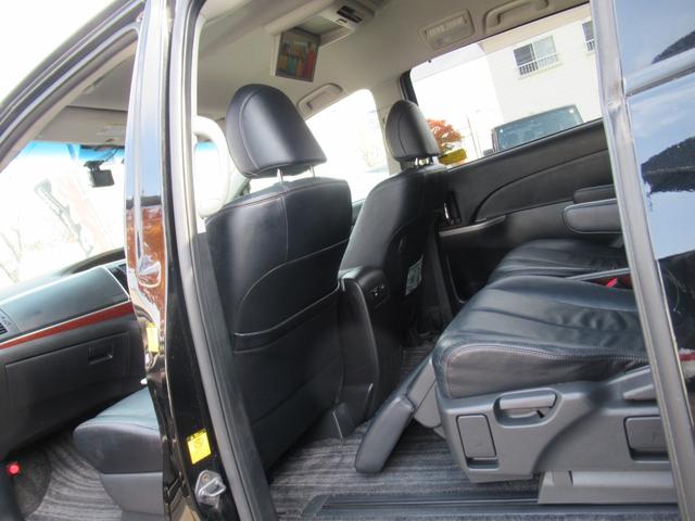 エスティマハイブリッド アエラス　レザーパッケージ　ガンＭポリッシュスポーク１８ＡＷ　上級グレードフルエアロボディ　ＨＤＤナビ地デジＴＶバックモニターフィリップダウンモニター装備　タンデム７人レザーシート　両面オートパワースライドＤｒ　ガンメタポリッシュスポーク１８ＡＷ　高速ＥＴＣ（31枚目）