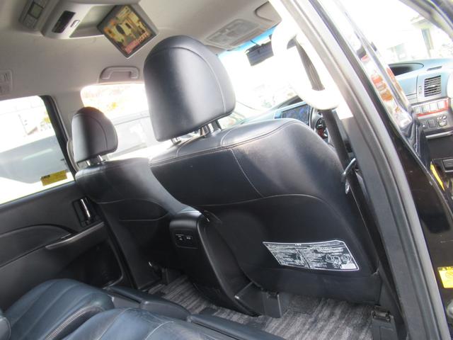 エスティマハイブリッド アエラス　レザーパッケージ　ガンＭポリッシュスポーク１８ＡＷ　上級グレードフルエアロボディ　ＨＤＤナビ地デジＴＶバックモニターフィリップダウンモニター装備　タンデム７人レザーシート　両面オートパワースライドＤｒ　ガンメタポリッシュスポーク１８ＡＷ　高速ＥＴＣ（42枚目）