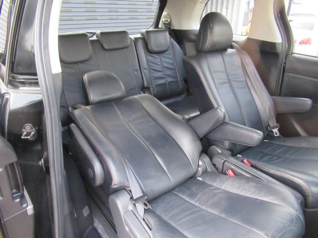 エスティマハイブリッド アエラス　レザーパッケージ　ガンＭポリッシュスポーク１８ＡＷ　上級グレードフルエアロボディ　ＨＤＤナビ地デジＴＶバックモニターフィリップダウンモニター装備　タンデム７人レザーシート　両面オートパワースライドＤｒ　ガンメタポリッシュスポーク１８ＡＷ　高速ＥＴＣ（43枚目）