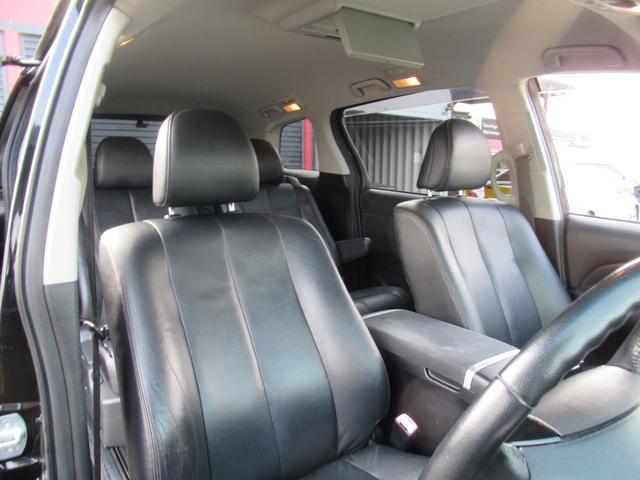 エスティマハイブリッド アエラス　レザーパッケージ　ガンＭポリッシュスポーク１８ＡＷ　上級グレードフルエアロボディ　ＨＤＤナビ地デジＴＶバックモニターフィリップダウンモニター装備　タンデム７人レザーシート　両面オートパワースライドＤｒ　ガンメタポリッシュスポーク１８ＡＷ　高速ＥＴＣ（56枚目）