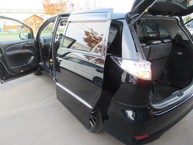 エスティマハイブリッド アエラス　レザーパッケージ　ガンＭポリッシュスポーク１８ＡＷ　上級グレードフルエアロボディ　ＨＤＤナビ地デジＴＶバックモニターフィリップダウンモニター装備　タンデム７人レザーシート　両面オートパワースライドＤｒ　ガンメタポリッシュスポーク１８ＡＷ　高速ＥＴＣ（78枚目）