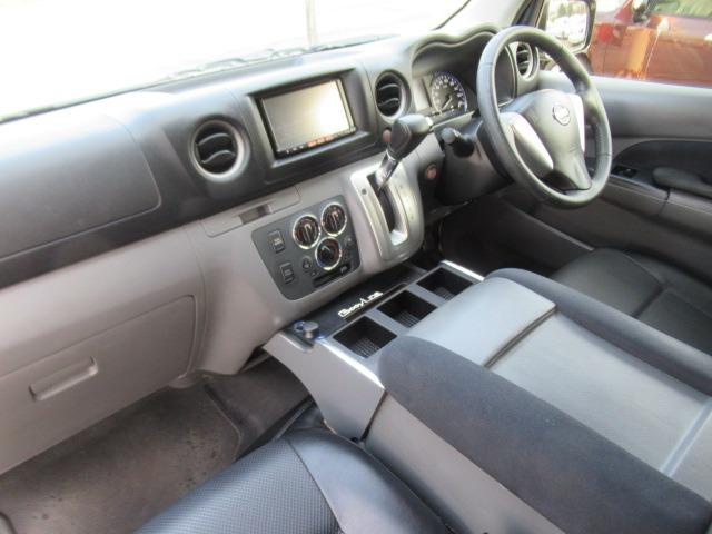 ＮＶ３５０キャラバンバン ロングライダープレミアムＧＸターボインテリア　マットブラック　特別限定車　ＨＤＤナビ地デジＴＶバックカメラＢｌｕｅｔｏｏｔｈインテリアキーレス　アンダ－エアロ　レザーＰＫシートカバー　ライダーメッキ　ＨＩＤフォグ　ブラックスポーク１６ＡＷ　クッションベットキット（24枚目）