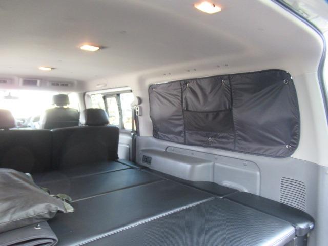 ＮＶ３５０キャラバンバン ロングライダープレミアムＧＸターボインテリア　マットブラック　特別限定車　ＨＤＤナビ地デジＴＶバックカメラＢｌｕｅｔｏｏｔｈインテリアキーレス　アンダ－エアロ　レザーＰＫシートカバー　ライダーメッキ　ＨＩＤフォグ　ブラックスポーク１６ＡＷ　クッションベットキット（33枚目）