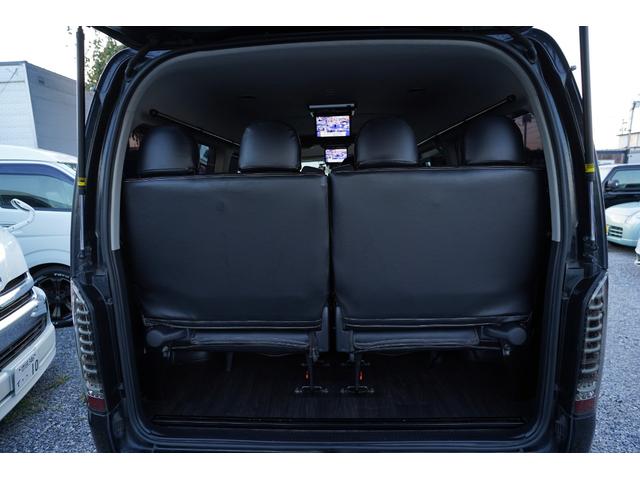 ハイエースワゴン ＧＬ５型モデル　社外ナビ地デジ・Ｂカメラ・後席モニター×２・パワードア・ベッドキット・フロアパネル・Ｆスポイラー・社外１８アルミ・ＬＥＤライト・フォグ・ＥＴＣ・スマートキー・Ｒヒータークーラー・本州仕入・ワンオーナー（45枚目）