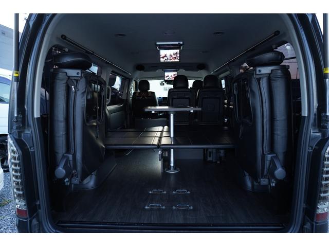 ハイエースワゴン ＧＬ５型モデル　社外ナビ地デジ・Ｂカメラ・後席モニター×２・パワードア・ベッドキット・フロアパネル・Ｆスポイラー・社外１８アルミ・ＬＥＤライト・フォグ・ＥＴＣ・スマートキー・Ｒヒータークーラー・本州仕入・ワンオーナー（46枚目）