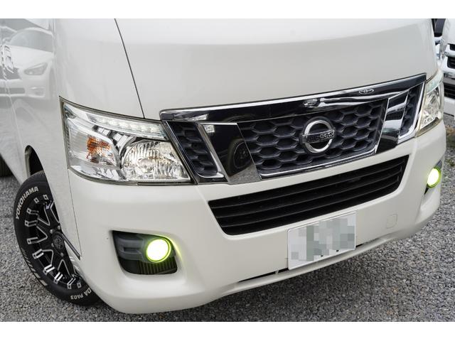 NV350キャラバンバン ロングプレミアムGXターボ 純正ナビフルセグ地デジ・Bカメラ・ベッドキット・HIDライト・LEDフォグ・社外17アルミ・ホワイトレタータイヤ・ドラレコ・ETC・インテリキー・Rヒータークーラー・本州仕入・寒冷地仕様・EGスタータ(7枚目)