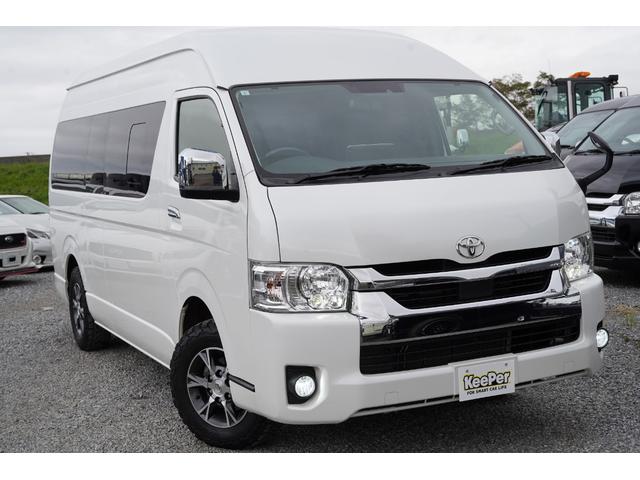 ハイエースワゴン グランドキャビン６型モデル　６型モデル・アルパイン１１インチナビフルセグ地デジ・バックカメラ・パワードア・衝突軽減ブレーキ・ＬＥＤライト・ＬＥＤ切り替えフォグ・スマートキー・ＥＴＣ・Ｒヒータークーラー・寒冷地仕様・ＥＧスターター（4枚目）