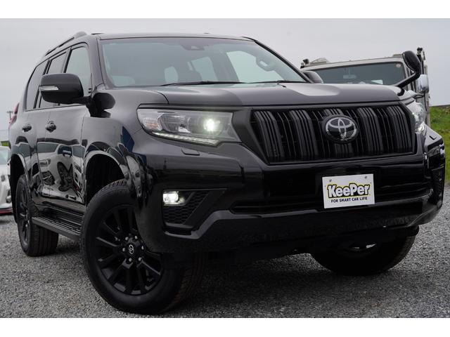 ランドクルーザープラド TX Lパッケージ マットブラックエディション最終モデル 最終モデル・純正9型ナビ地デジ・バックカメラ・電動サンルーフ・7人乗・黒革シート・パワーシート・シートベンチレーション・3列目電動格納・衝突軽減ブレーキ・レーダークルーズ・アンビエントライト・本州仕入(6枚目)