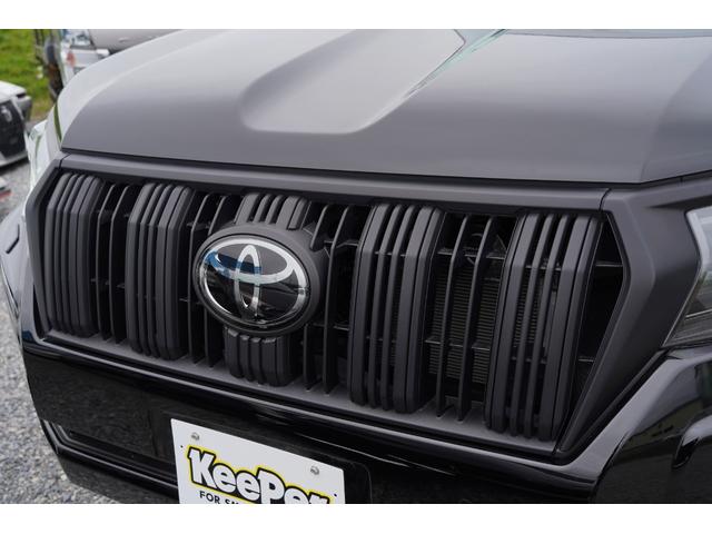 ランドクルーザープラド TX Lパッケージ マットブラックエディション最終モデル 最終モデル・純正9型ナビ地デジ・バックカメラ・電動サンルーフ・7人乗・黒革シート・パワーシート・シートベンチレーション・3列目電動格納・衝突軽減ブレーキ・レーダークルーズ・アンビエントライト・本州仕入(7枚目)