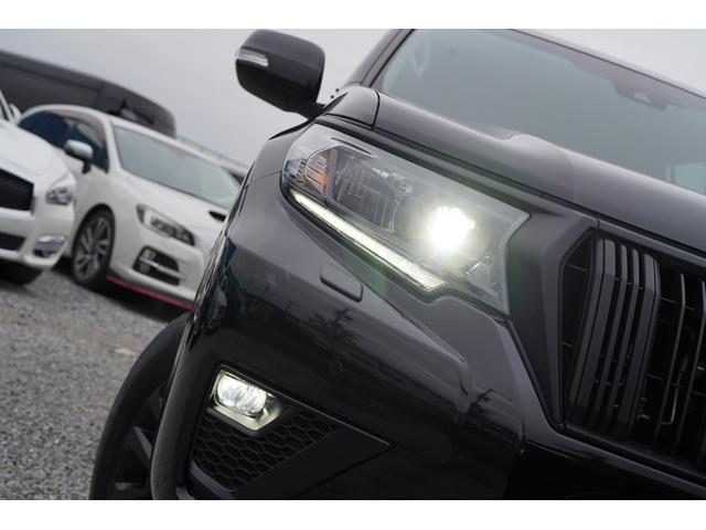 ランドクルーザープラド TX Lパッケージ マットブラックエディション最終モデル 最終モデル・純正9型ナビ地デジ・バックカメラ・電動サンルーフ・7人乗・黒革シート・パワーシート・シートベンチレーション・3列目電動格納・衝突軽減ブレーキ・レーダークルーズ・アンビエントライト・本州仕入(8枚目)