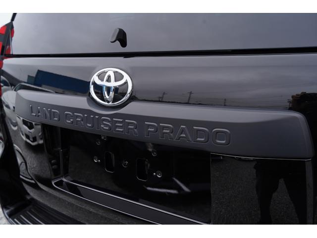 ランドクルーザープラド TX Lパッケージ マットブラックエディション最終モデル 最終モデル・純正9型ナビ地デジ・バックカメラ・電動サンルーフ・7人乗・黒革シート・パワーシート・シートベンチレーション・3列目電動格納・衝突軽減ブレーキ・レーダークルーズ・アンビエントライト・本州仕入(14枚目)