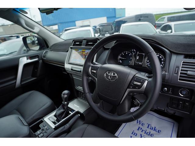 ランドクルーザープラド TX Lパッケージ マットブラックエディション最終モデル 最終モデル・純正9型ナビ地デジ・バックカメラ・電動サンルーフ・7人乗・黒革シート・パワーシート・シートベンチレーション・3列目電動格納・衝突軽減ブレーキ・レーダークルーズ・アンビエントライト・本州仕入(20枚目)