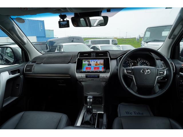 ランドクルーザープラド TX Lパッケージ マットブラックエディション最終モデル 最終モデル・純正9型ナビ地デジ・バックカメラ・電動サンルーフ・7人乗・黒革シート・パワーシート・シートベンチレーション・3列目電動格納・衝突軽減ブレーキ・レーダークルーズ・アンビエントライト・本州仕入(21枚目)