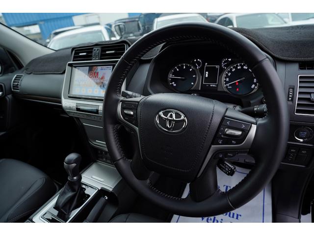ランドクルーザープラド TX Lパッケージ マットブラックエディション最終モデル 最終モデル・純正9型ナビ地デジ・バックカメラ・電動サンルーフ・7人乗・黒革シート・パワーシート・シートベンチレーション・3列目電動格納・衝突軽減ブレーキ・レーダークルーズ・アンビエントライト・本州仕入(22枚目)