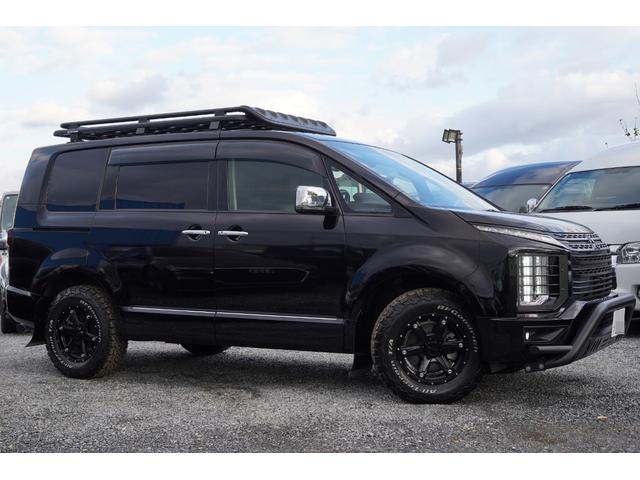 デリカD:5 P 純正10型ナビ地デジ・360全方位モニター・アルパイン後席モニター・HDMI・両側パワードア・パワーゲート・オートステップ・衝突軽減ブレーキ・レーダークルーズ・ルーフキャリア・前後ガードバー・本州仕入(2枚目)