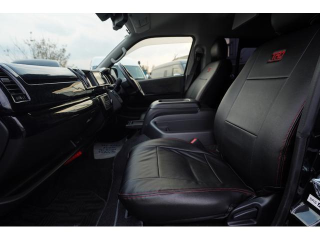 ハイエースワゴン GL5型モデル 純正ナビ地デジ・Bカメラ・後席モニター・パワードア・衝突軽減ブレーキ・レーンキープ・Fスポイラー・社外17アルミ・ベッドキット・LEDライトフォグ・LEDテール・スマートキー・ソナー・寒冷地・本州仕入(25枚目)