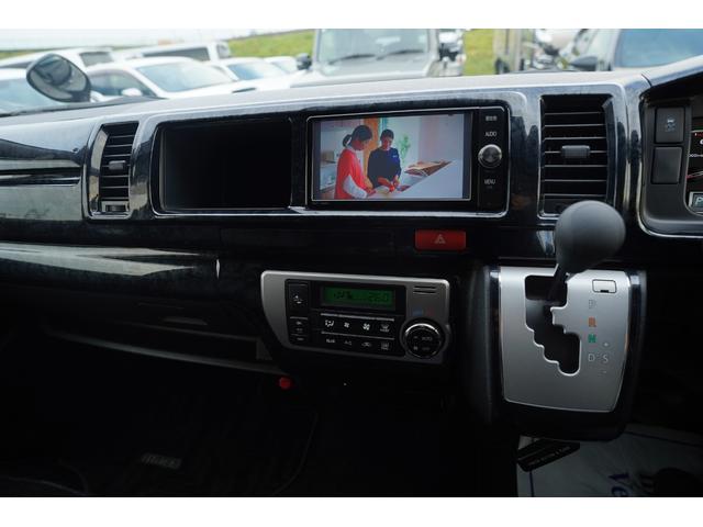 ハイエースワゴン GL5型モデル 純正ナビ地デジ・Bカメラ・後席モニター・パワードア・衝突軽減ブレーキ・レーンキープ・Fスポイラー・社外17アルミ・ベッドキット・LEDライトフォグ・LEDテール・スマートキー・ソナー・寒冷地・本州仕入(27枚目)