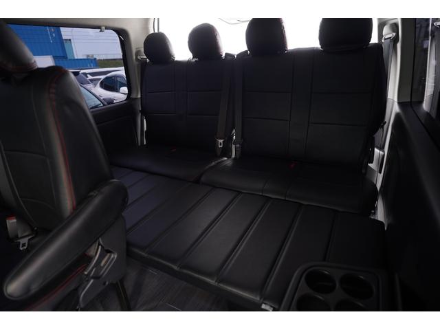 ハイエースワゴン GL5型モデル 純正ナビ地デジ・Bカメラ・後席モニター・パワードア・衝突軽減ブレーキ・レーンキープ・Fスポイラー・社外17アルミ・ベッドキット・LEDライトフォグ・LEDテール・スマートキー・ソナー・寒冷地・本州仕入(44枚目)