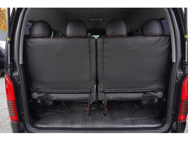 ハイエースワゴン GL5型モデル 純正ナビ地デジ・Bカメラ・後席モニター・パワードア・衝突軽減ブレーキ・レーンキープ・Fスポイラー・社外17アルミ・ベッドキット・LEDライトフォグ・LEDテール・スマートキー・ソナー・寒冷地・本州仕入(51枚目)
